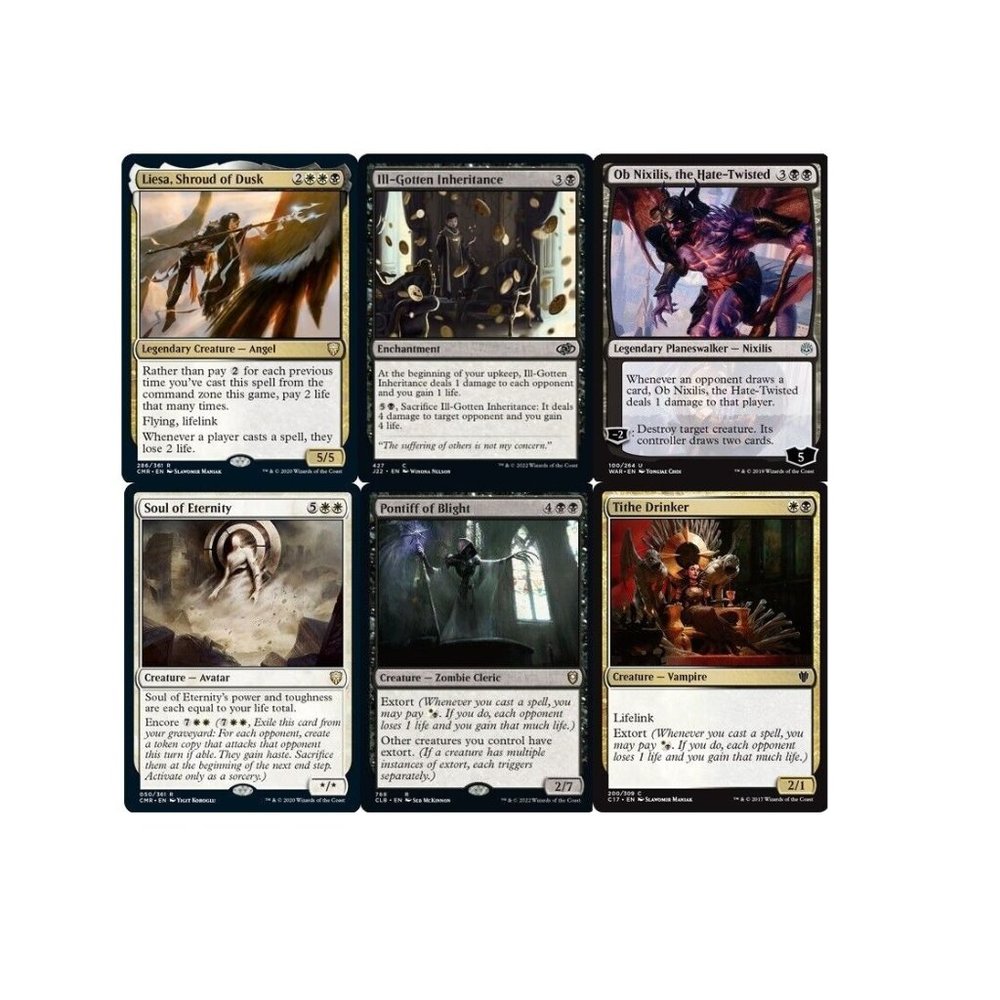 MTG Commander EDH Deck Liesa, Shroud of Dusk 100 Magic Cards Custom Deck - NM